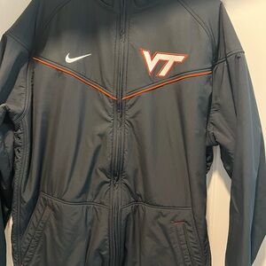 Nike Men's Virginia Tech Jacket with Orange Accents